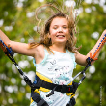 Imagefotos für das Bubenheimer Spieleland in Nörvenich - Bungee-Trampolin auf einem Fotoshooting für das Bubenheimer-Spieleland Erstellung von Bildern für Flyer und Webauftritt durch Fotograf Sebastian Lehmann aus Düren