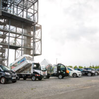 Eine große Auswahl an sehr verschiedenen Elektrofahrzeugen für viele verschiedene Anwendungsbereiche standen zum Begutachten bereit Fotograf-Düren-Veranstaltungsfotograf-Inden-Jülich-Linnich-Langerwehe